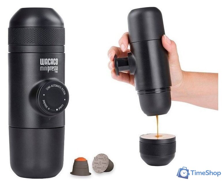 Ручная кофеварка WACACO Minipresso NS - Изображение №3 — Интернет-магазин Time-Shop