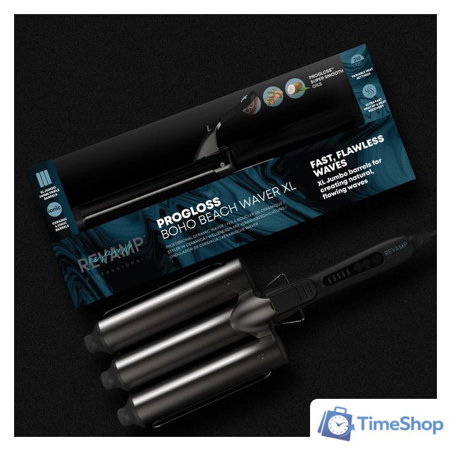 Плойка-волна Revamp Progloss Boho Beach XL WV-2500 - Изображение №6 — Интернет-магазин Time-Shop