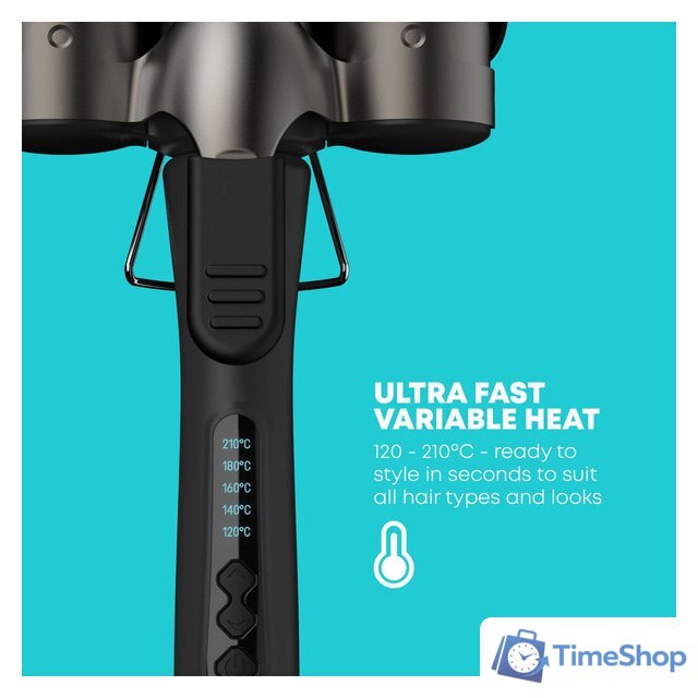 Плойка-волна Revamp Progloss Boho Beach XL WV-2500 - Изображение №3 — Интернет-магазин Time-Shop