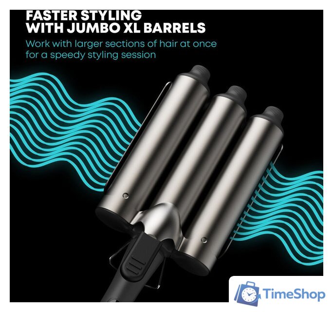 Плойка-волна Revamp Progloss Boho Beach XL WV-2500 - Изображение №2 — Интернет-магазин Time-Shop