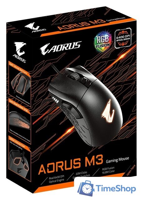 Игровая мышь Gigabyte M3 - Изображение №6 — Интернет-магазин Time-Shop
