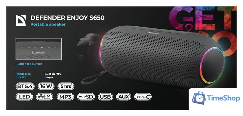 Беспроводная колонка Defender Enjoy S650 - Изображение №10 — Интернет-магазин Time-Shop