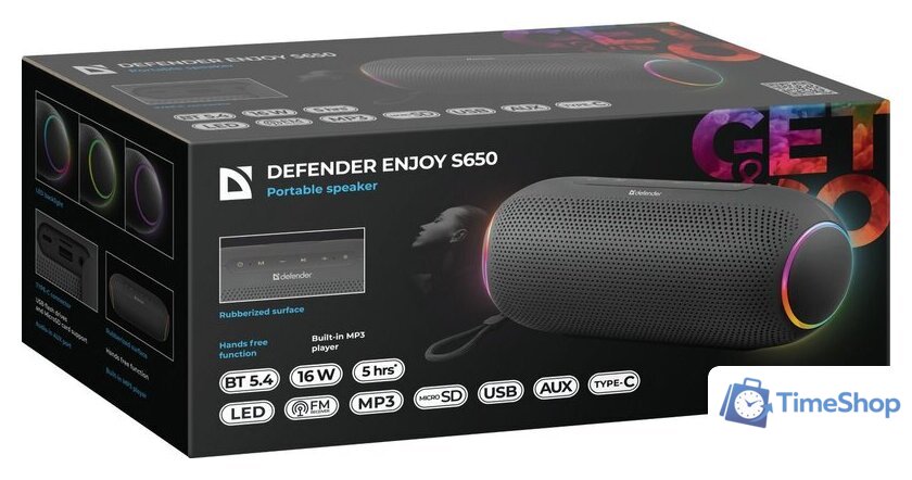 Беспроводная колонка Defender Enjoy S650 - Изображение №11 — Интернет-магазин Time-Shop