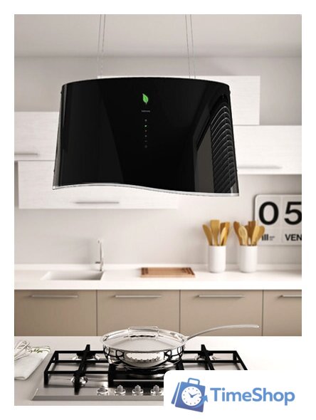 Кухонная вытяжка Falmec Mare E-ion 66 450 м3/ч (черный) - Изображение №3 — Интернет-магазин Time-Shop