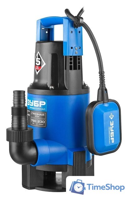 Дренажный насос Зубр НПГ-Т3-750 - Изображение №5 — Интернет-магазин Time-Shop