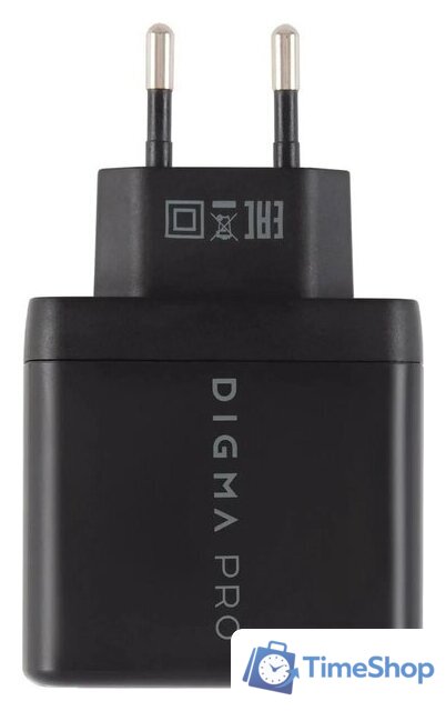 Сетевое зарядное Digma DPW6A (черный) - Изображение №11 — Интернет-магазин Time-Shop