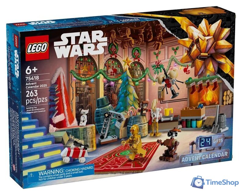 Конструктор LEGO Star Wars 75418 Advent Calendar 2025 - Изображение №1 — Интернет-магазин Time-Shop