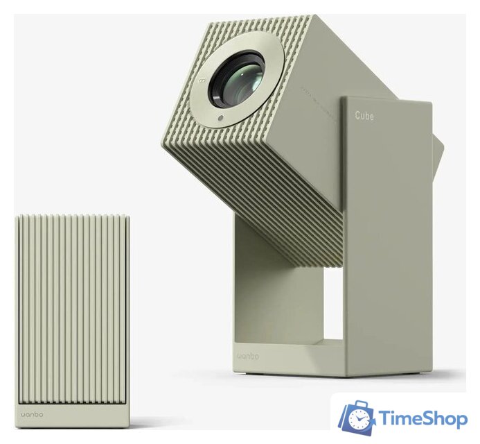 Проектор Wanbo Cube 2 Pro (зеленый) - Изображение №2 — Интернет-магазин Time-Shop
