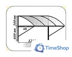 Козырек Dudo КС-20 - Изображение №2 — Интернет-магазин Time-Shop