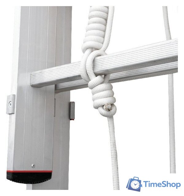 Лестница Новая высота NV 525 трёхсекционная с тросовой тягой 3x12 ступеней - Изображение №11 — Интернет-магазин Time-Shop