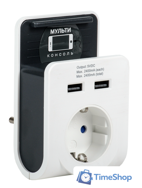 Розетка IEK WTP11-16-01-Z-K01 - Изображение №1 — Интернет-магазин Time-Shop