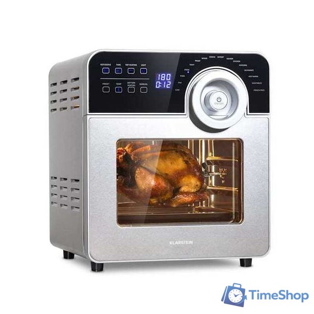 Фритюрница Klarstein AeroVital Cube Chef (серебристый) - Изображение №1 — Интернет-магазин Time-Shop