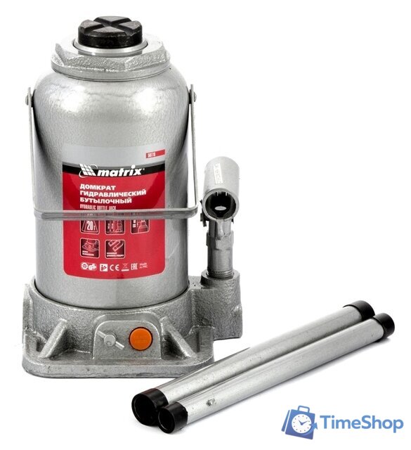 Бутылочный домкрат Matrix 50778 20т - Изображение №3 — Интернет-магазин Time-Shop