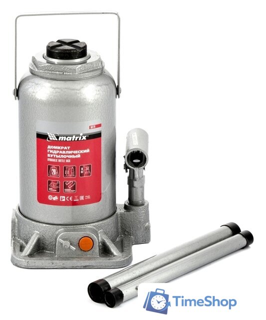 Бутылочный домкрат Matrix 50778 20т - Изображение №2 — Интернет-магазин Time-Shop