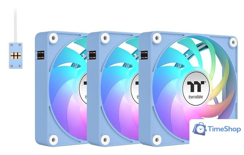Комплект вентиляторов для корпуса Thermaltake CT140 EX ARGB CL-F197-PL14BU-A - Изображение №1 — Интернет-магазин Time-Shop