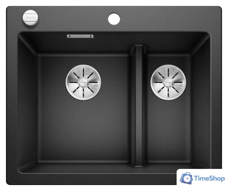 Кухонная мойка Blanco Pleon 6 Split 523696 (антрацит) - Изображение №1 — Интернет-магазин Time-Shop