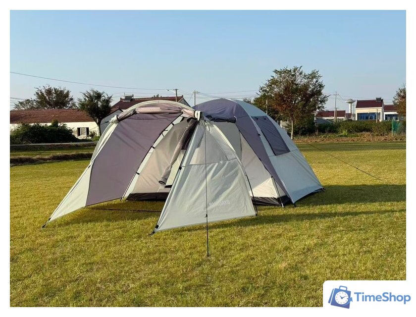 Кемпинговая палатка Sundays ZC-TT014 (темно-серый/светло-серый) - Изображение №17 — Интернет-магазин Time-Shop