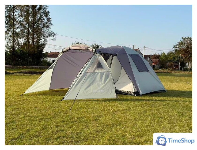 Кемпинговая палатка Sundays ZC-TT014 (темно-серый/светло-серый) - Изображение №18 — Интернет-магазин Time-Shop