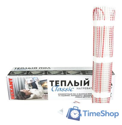 Нагревательный мат Rexant Classic RNX-6.0-900 6.0 кв.м. 900 Вт - Изображение №1 — Интернет-магазин Time-Shop