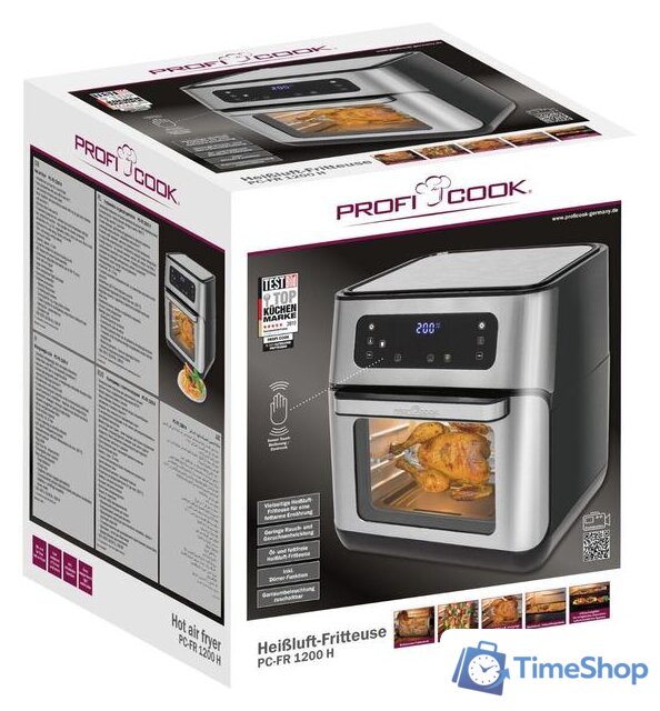 Аэрогриль (аэрофритюрница) ProfiCook PC-FR 1200 H - Изображение №2 — Интернет-магазин Time-Shop