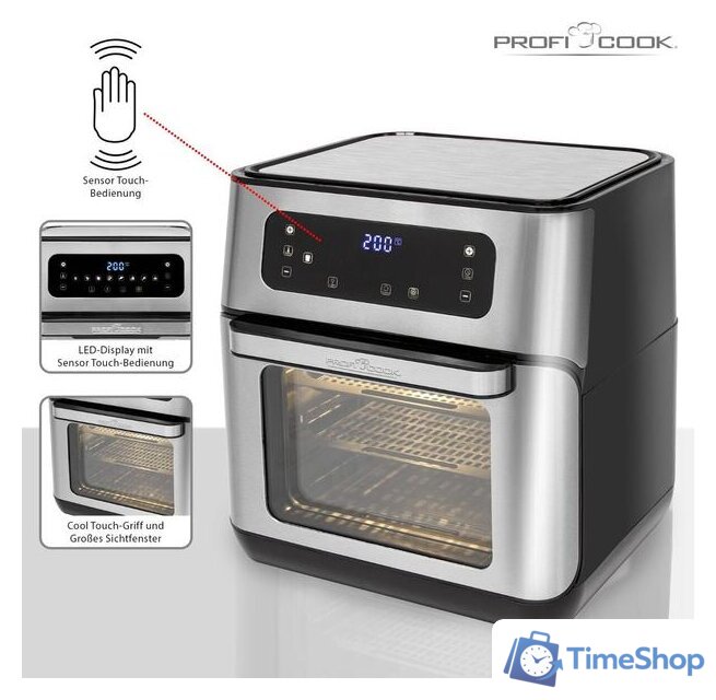Аэрогриль (аэрофритюрница) ProfiCook PC-FR 1200 H - Изображение №5 — Интернет-магазин Time-Shop