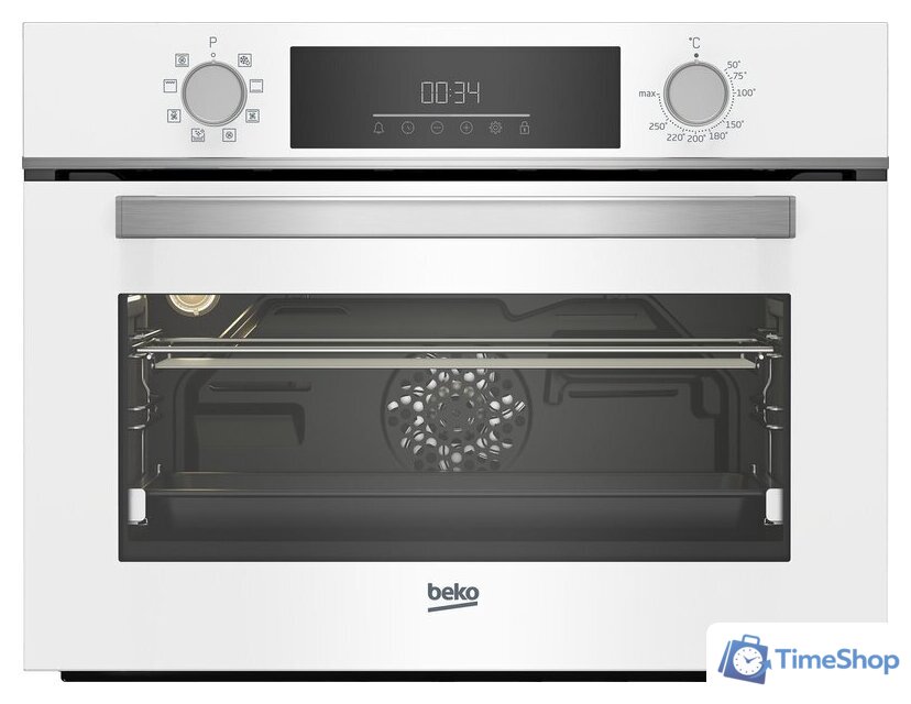 Электрический духовой шкаф BEKO BBCM18300W - Изображение №1 — Интернет-магазин Time-Shop