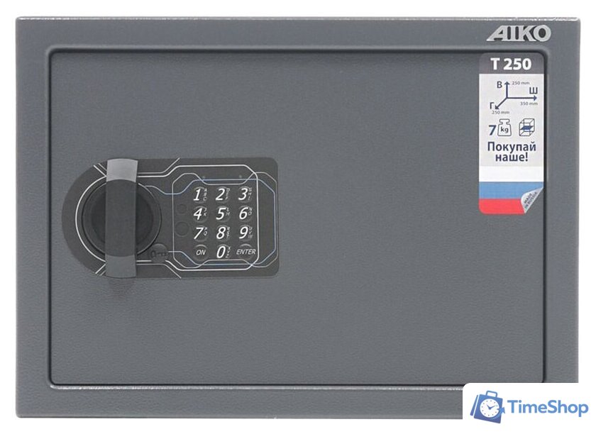 Мебельный сейф AIKO T-250 EL - Изображение №3 — Интернет-магазин Time-Shop