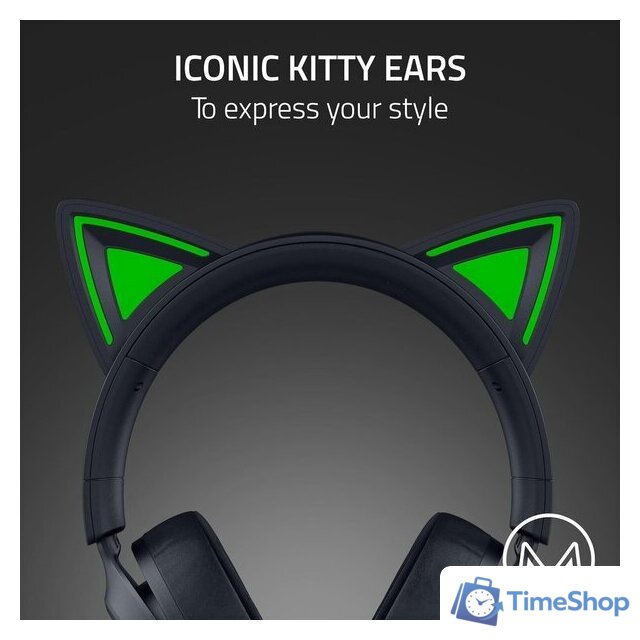 Наушники Razer Kraken Kitty V3 X Pro (черный) - Изображение №8 — Интернет-магазин Time-Shop