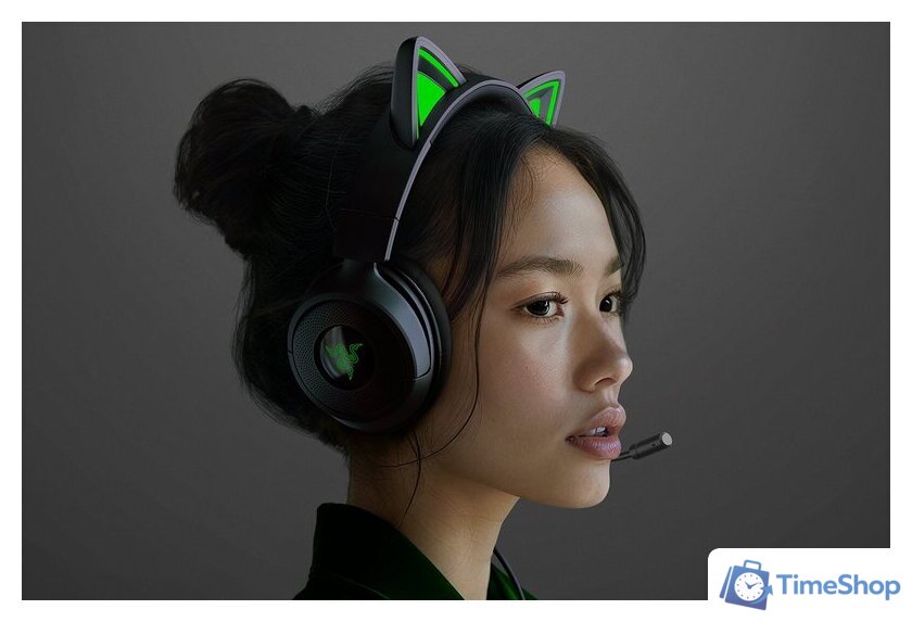 Наушники Razer Kraken Kitty V3 X Pro (черный) - Изображение №11 — Интернет-магазин Time-Shop