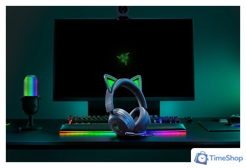 Наушники Razer Kraken Kitty V3 X Pro (черный) - Изображение №12 — Интернет-магазин Time-Shop