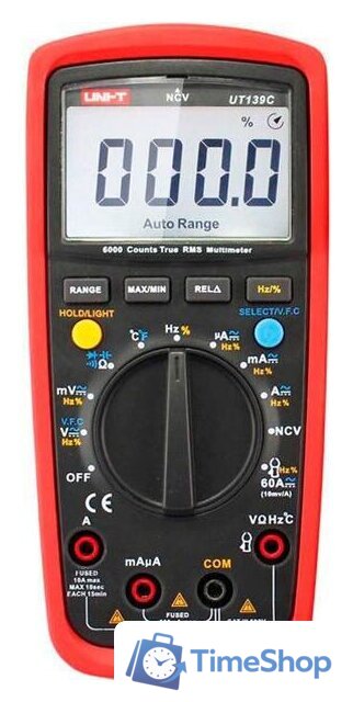 Мультиметр UNI-T UT139C - Изображение №1 — Интернет-магазин Time-Shop