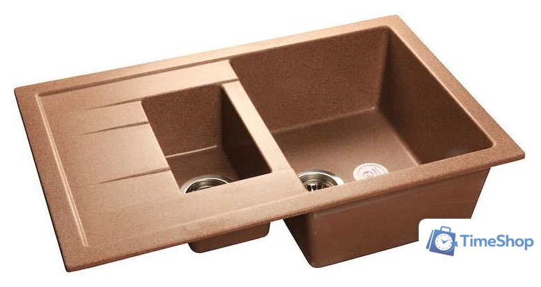 Кухонная мойка GranFest GF-Q775KL (терракот) - Изображение №1 — Интернет-магазин Time-Shop