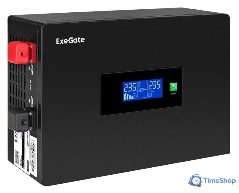 Источник бесперебойного питания ExeGate IdealSine SR-1000.LCD.2SH EX295993RUS - Изображение №1 — Интернет-магазин Time-Shop