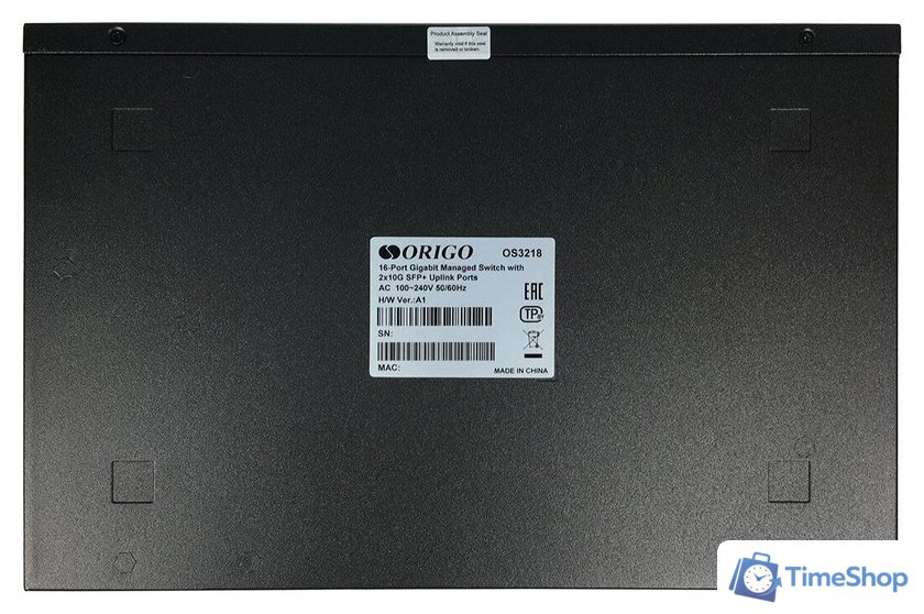 Управляемый коммутатор 3-го уровня Origo OS3218/A1A - Изображение №4 — Интернет-магазин Time-Shop