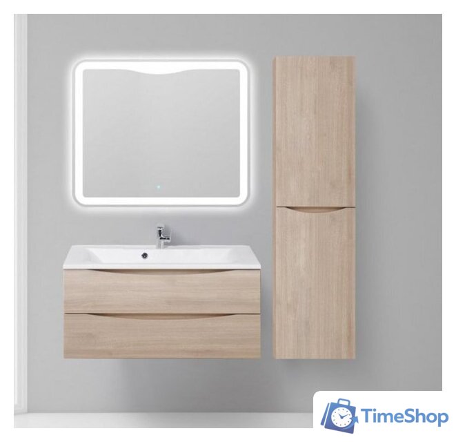  BelBagno Шкаф-пенал Fly-Marino-1500-2A-SC-RG-P-L (rovere grigio) - Изображение №2 — Интернет-магазин Time-Shop