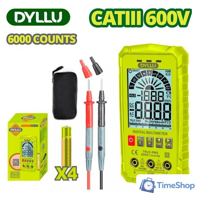 Мультиметр Dyllu DTDM1507 - Изображение №1 — Интернет-магазин Time-Shop