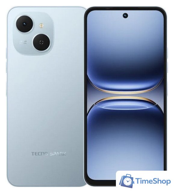 Телефон Tecno Spark 40C 4GB/128GB (голубой) - Изображение №1 — Интернет-магазин Time-Shop