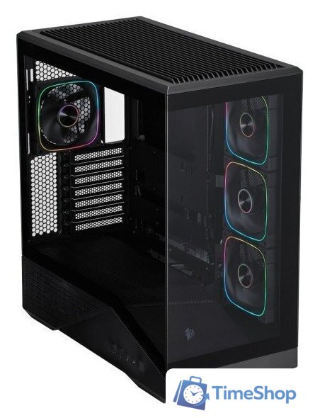 Корпус 1stPlayer GM7 ARGB GM7-BK-3FN7R-1FN7 (черный) - Изображение №3 — Интернет-магазин Time-Shop