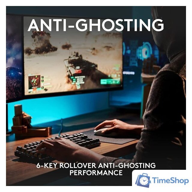 Клавиатура Logitech G412 SE 920-010440 (нет кириллицы) - Изображение №5 — Интернет-магазин Time-Shop