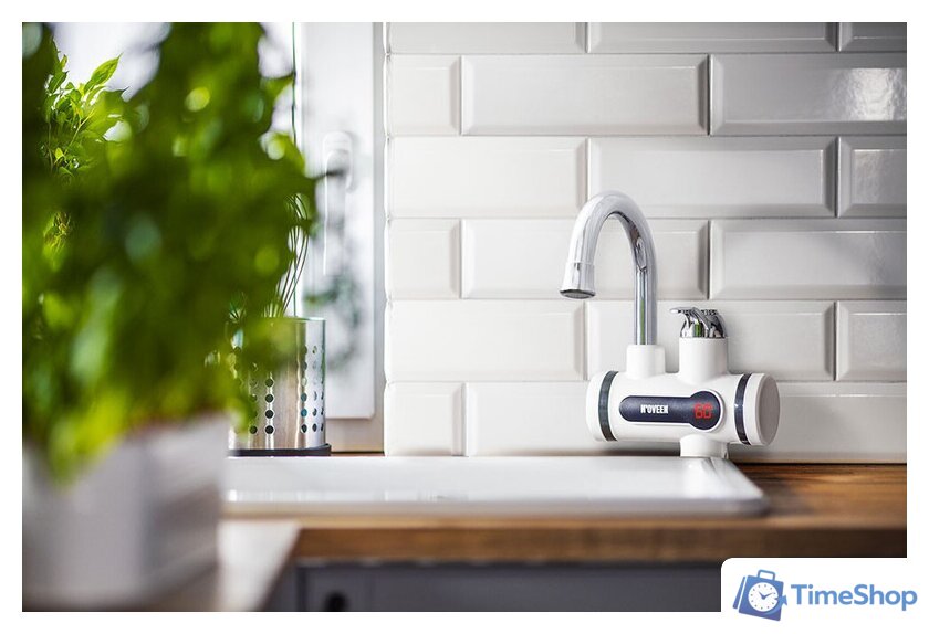 Проточный электрический водонагреватель-кран N'oveen IWH360 - Изображение №2 — Интернет-магазин Time-Shop