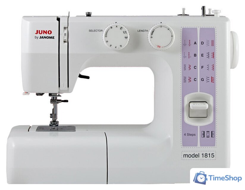 Электромеханическая швейная машина Janome Juno 1815 - Изображение №1 — Интернет-магазин Time-Shop