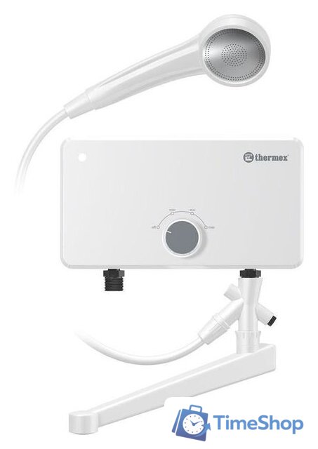 Проточный электрический водонагреватель кран+душ Thermex Urban 5500 combi - Изображение №1 — Интернет-магазин Time-Shop