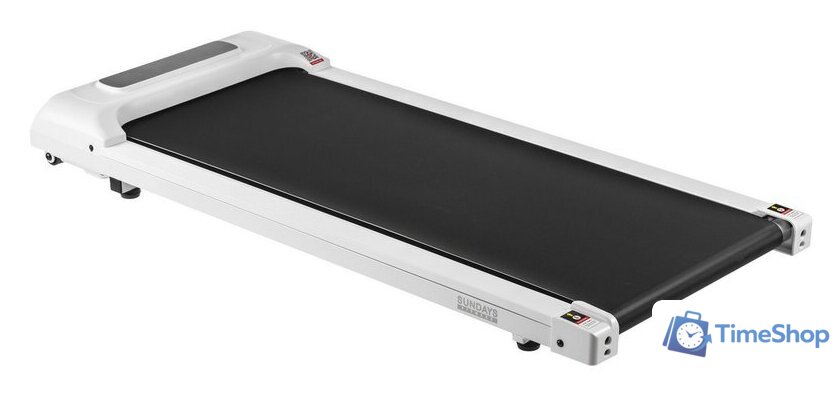 Электрическая беговая дорожка Sundays Fitness Simple Line А01 (белый) - Изображение №1 — Интернет-магазин Time-Shop
