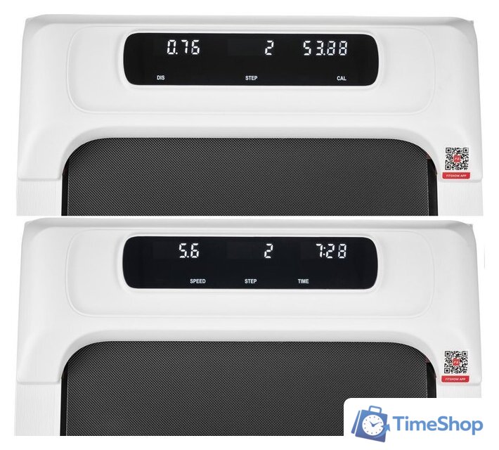 Электрическая беговая дорожка Sundays Fitness Simple Line А01 (белый) - Изображение №3 — Интернет-магазин Time-Shop