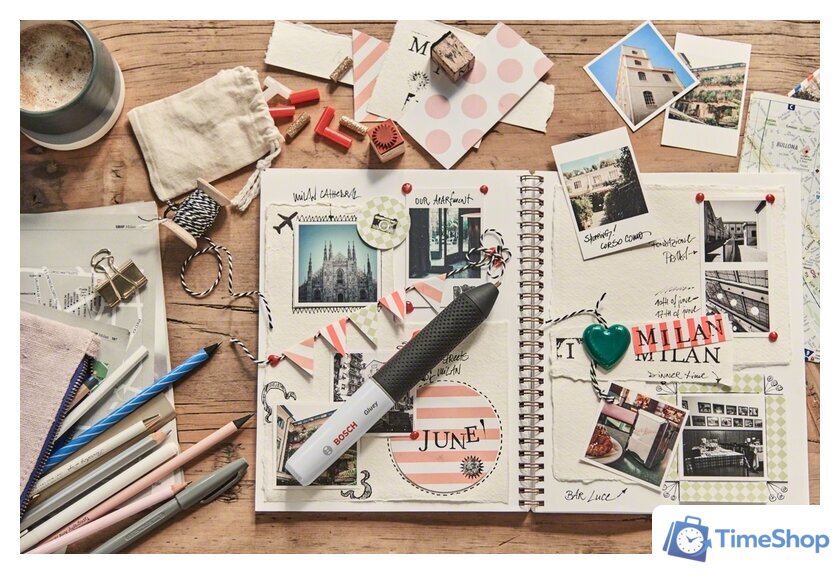 Термоклеевой пистолет Bosch Gluey Marshmallow 06032A2102 - Изображение №4 — Интернет-магазин Time-Shop