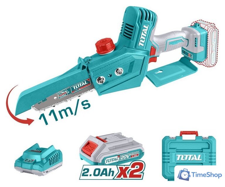 Аккумуляторная пила Total TGSLI20686 (с 2-мя АКБ) - Изображение №1 — Интернет-магазин Time-Shop