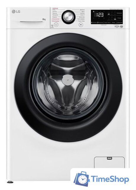Стиральная машина LG F2V3PS6W - Изображение №1 — Интернет-магазин Time-Shop
