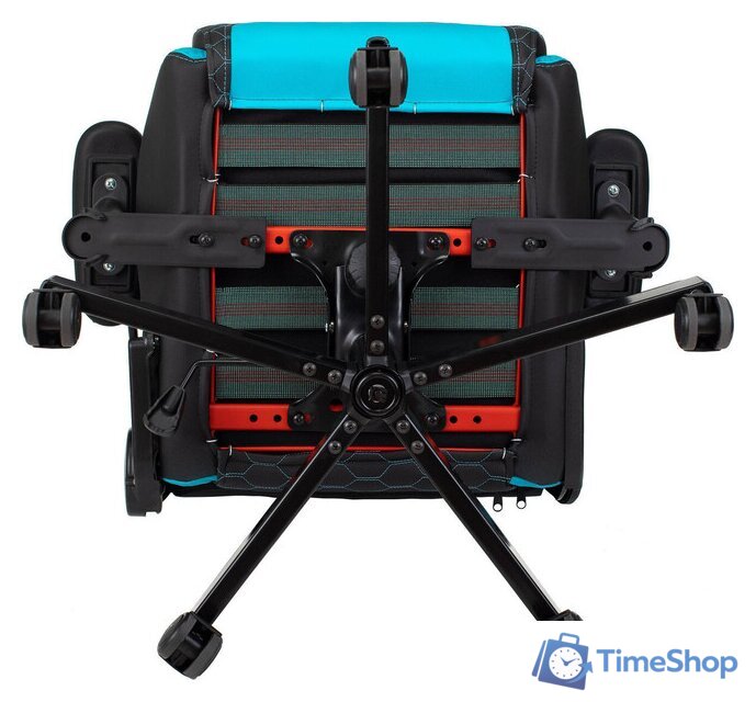 Игровое (геймерское) кресло Knight Neon (черный/голубой) - Изображение №16 — Интернет-магазин Time-Shop