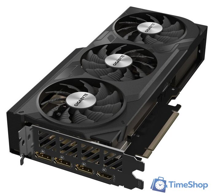 Видеокарта Gigabyte GeForce RTX 4070 Super Windforce OC 12G GV-N407SWF3OC-12GD - Изображение №3 — Интернет-магазин Time-Shop
