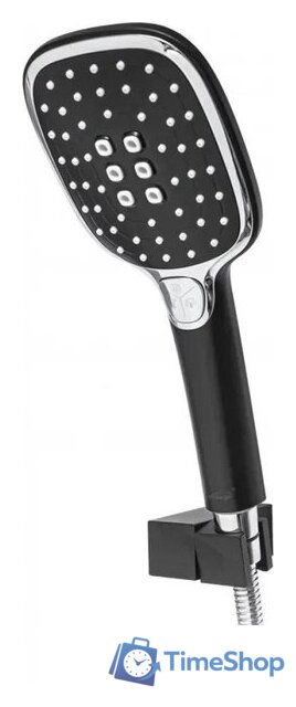 Душевая система  Hansberge H6077 (черный хром) - Изображение №4 — Интернет-магазин Time-Shop